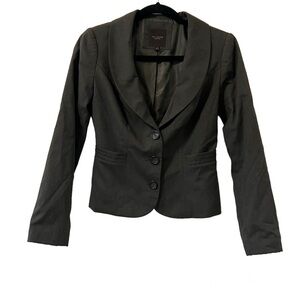 The Limited Dark Gray Blazer Jacket